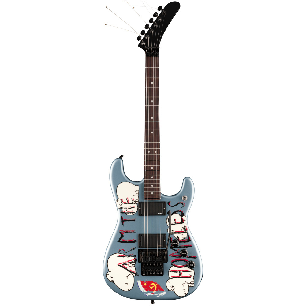 Fender Tom Morello Arm the Homeless Gülağacı Klavye Blue Ice