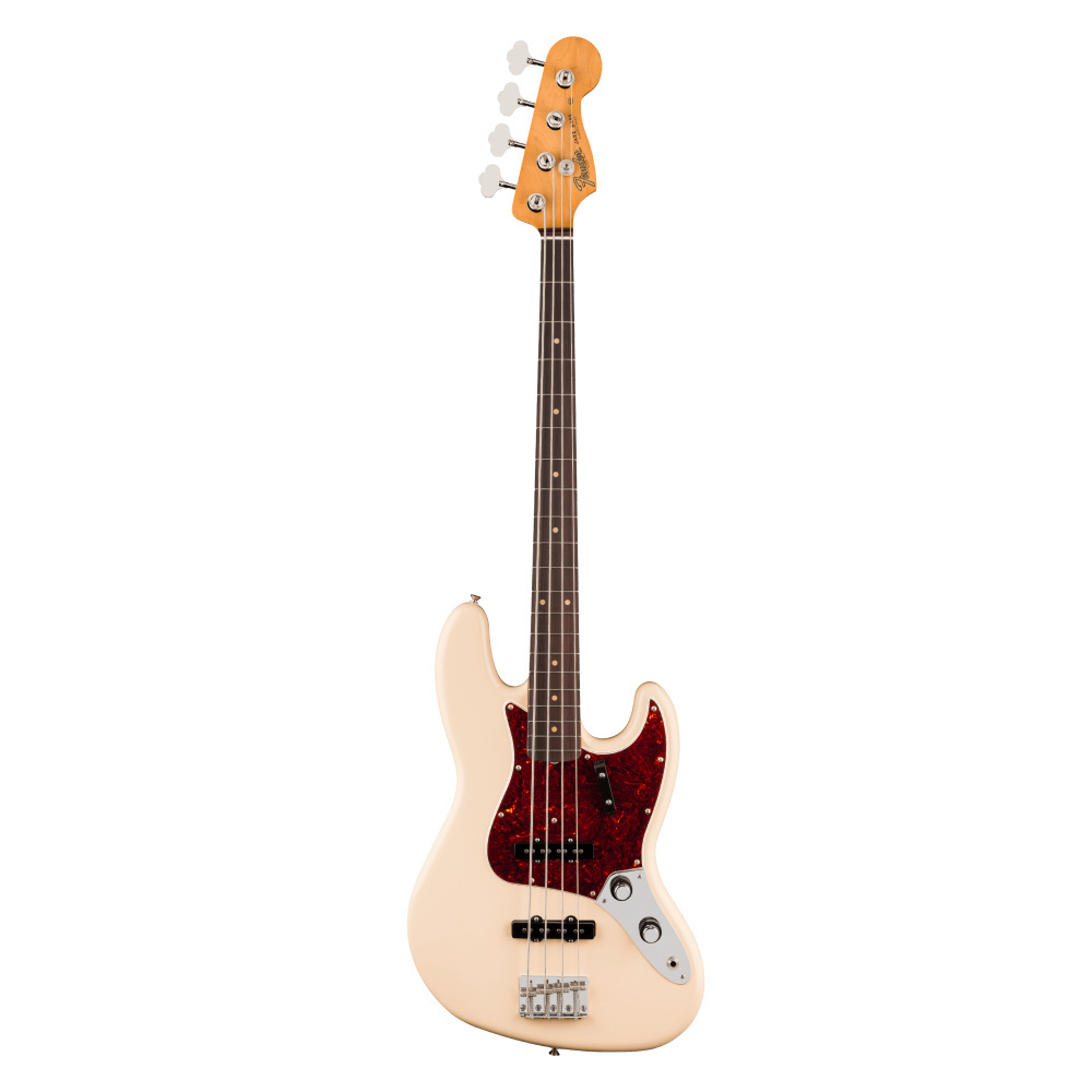 Fender Vintera III Early 60s Jazz Bass Gülağacı Klavye Olympic