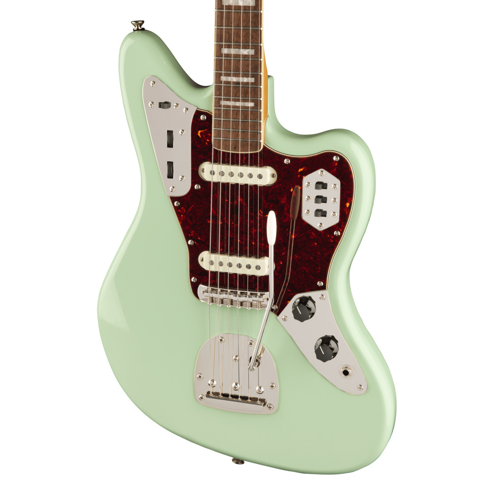 Squier Classic Vibe 70s Jaguar Laurel Klavye Surf Green Elektro