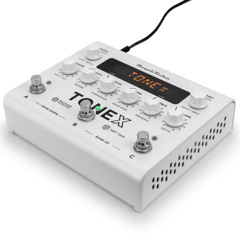 TONEX Pedal white 白 IK Multimedia XG-PEDAL-TONEX-WHITE Limitli Versiyon Beyaz ToneX
