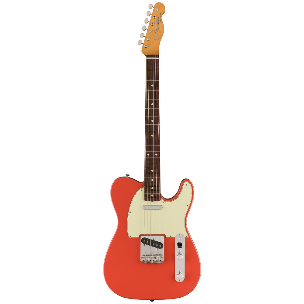 Fender Vintera II 60s Telecaster G la ac Klavye Fiesta Red