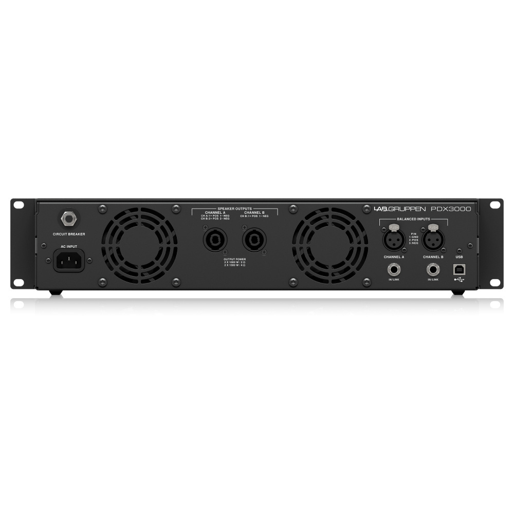 LAB GRUPPEN PDX3000 3000W 2 Kanal Amplifikatör DSP Kontrol Fiyatı