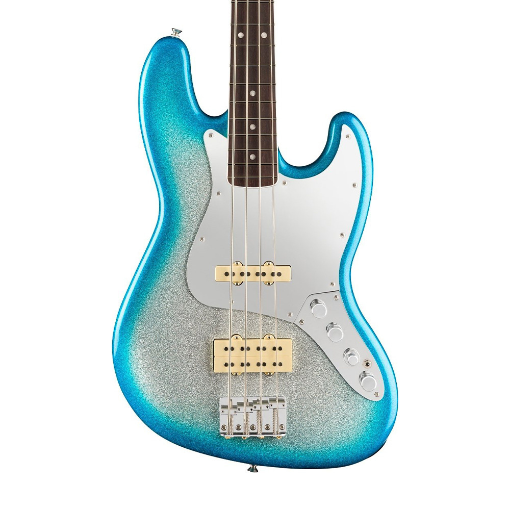 Fender Limited Player Plus Blu DeTiger Jazz Bass Gülağacı Klavye Sky ...