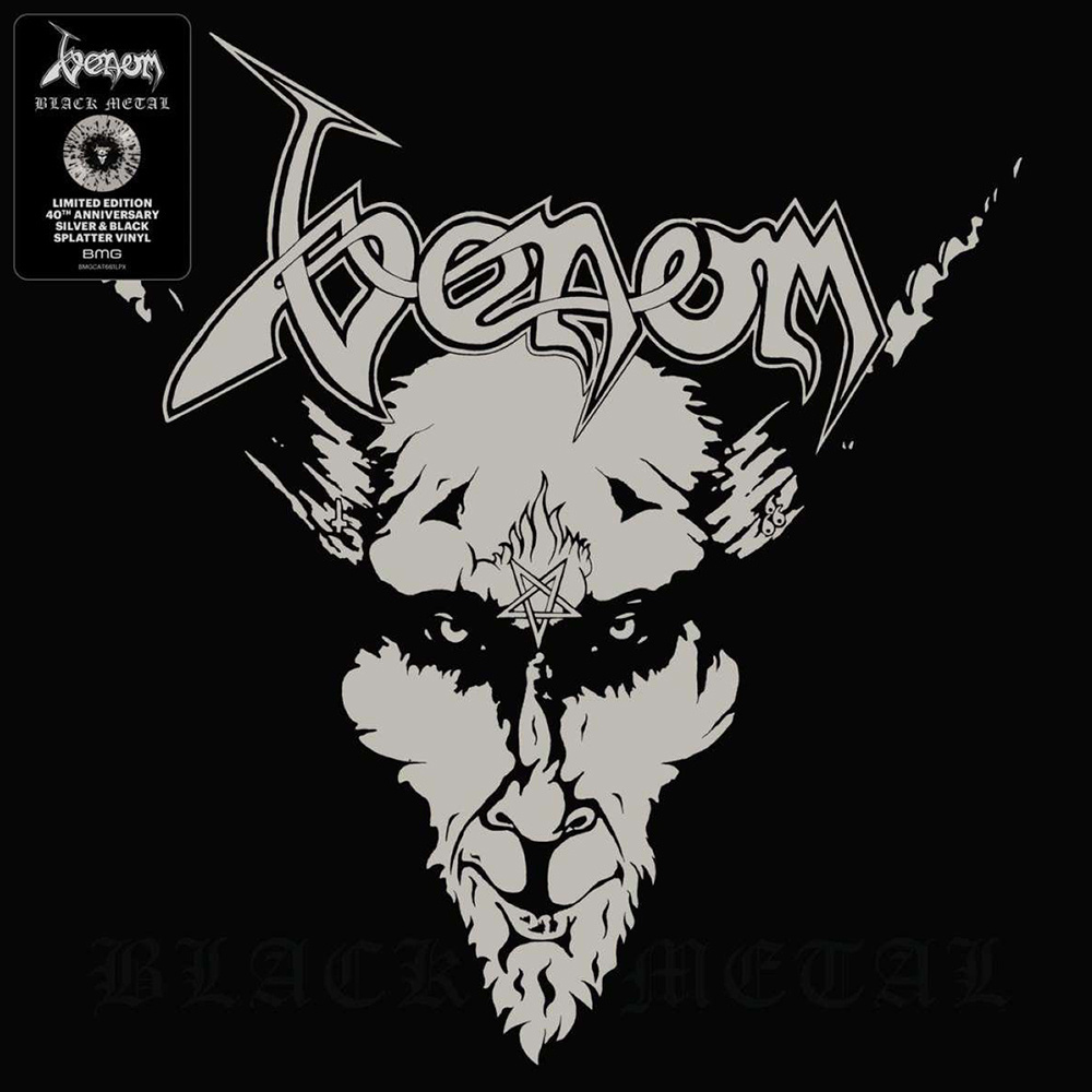 Venom - Black Metal (40th Anniversary Edition - Silver & Black