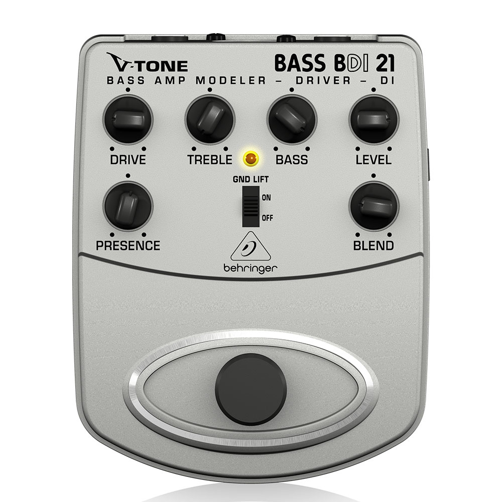 ベース BEHRINGER BASS BDI 21 BEHRINGER V-TONE BASS DRIVER DI BDI21 / Pedal Fiyatı, Özellikleri