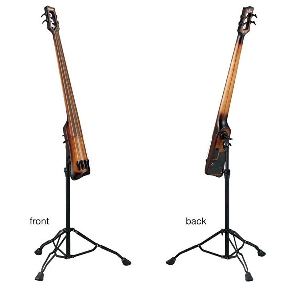 IBANEZ UB804 MOB Mahogany Oil Burst Elektro Bas Gitar Stand Dahil