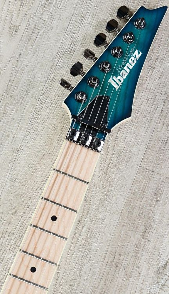 IBANEZ Prestige RG652AHM NGB Nebula Ye il Burst Elektro Gitar
