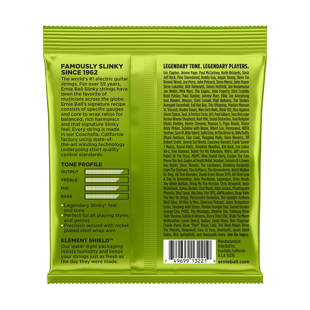Ernie ball regular on sale slinky 3 pack