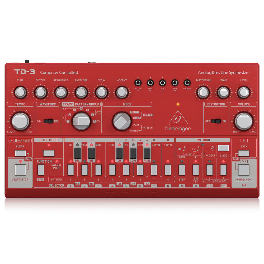 BEHRINGER TD 3 RD Analog Bass Line Synthesizer Fiyat zellikleri