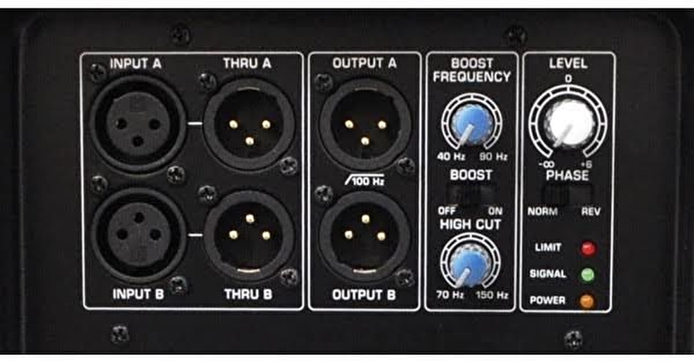 Behringer eurolive vq1800d top