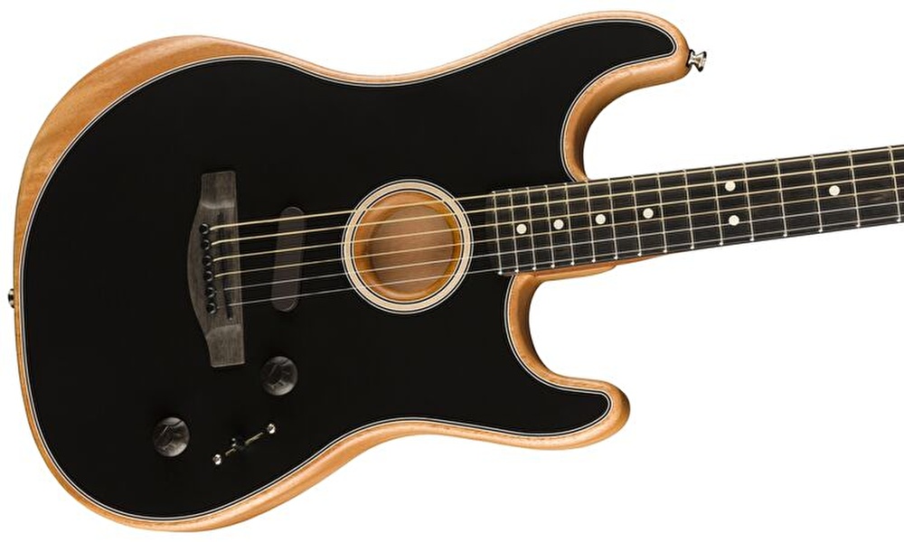 Fender Acoustasonic Stratocaster Black Fiyatı, Özellikleri | ZUHAL