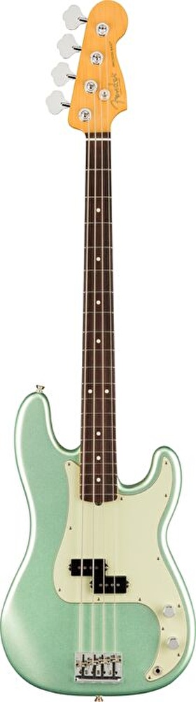Fender American Professional II Precision Bass Gülağacı Klavye Mystic Surf Green Bas Gitar