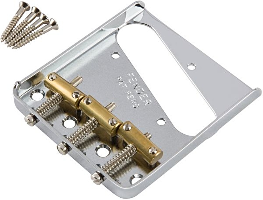 Fender Bridge Assembly 3 Saddle American Vintage Telecaster Chrome