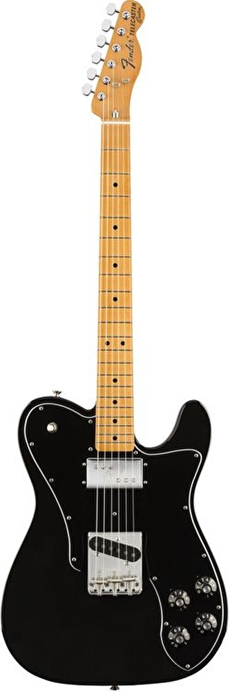 Fender Vintera 70s Telecaster Custom Ak aa a Klavye Black