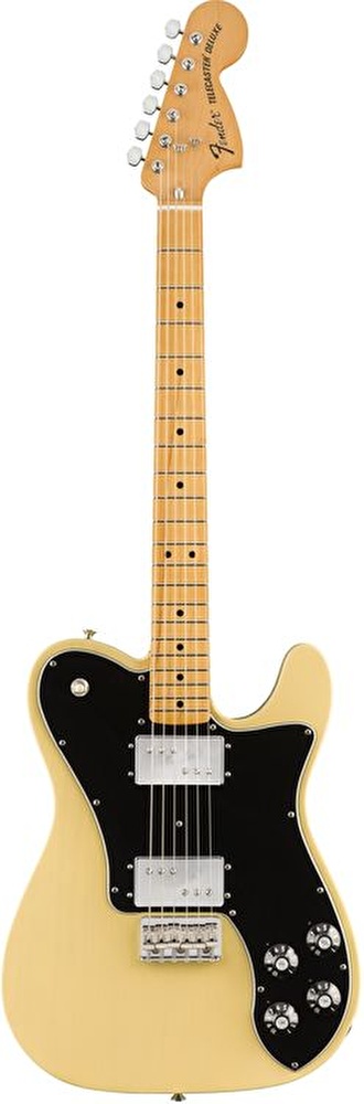 Fender vintera 70s telecaster new arrivals deluxe vintage blonde