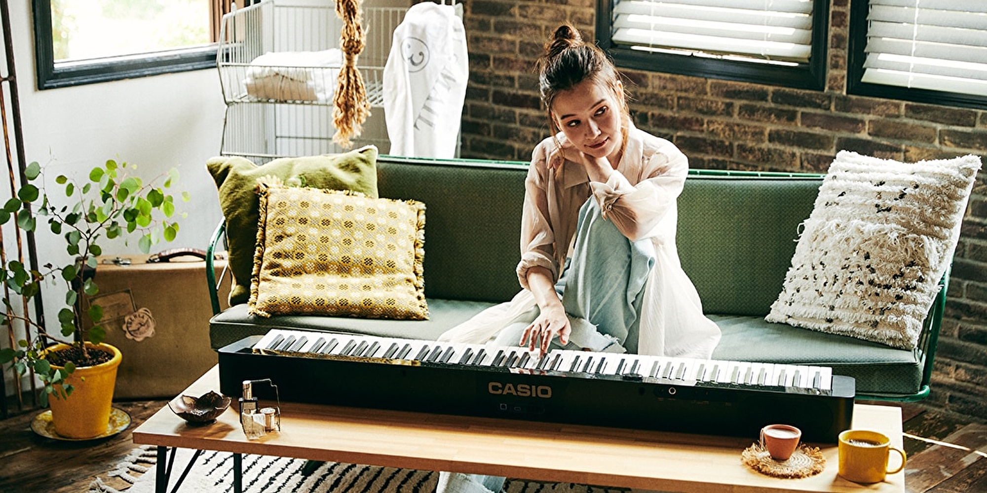 CASIO PRIVIA PX-S1100WE Beyaz Taşınabilir Dijital Piyano Fiyatı ...