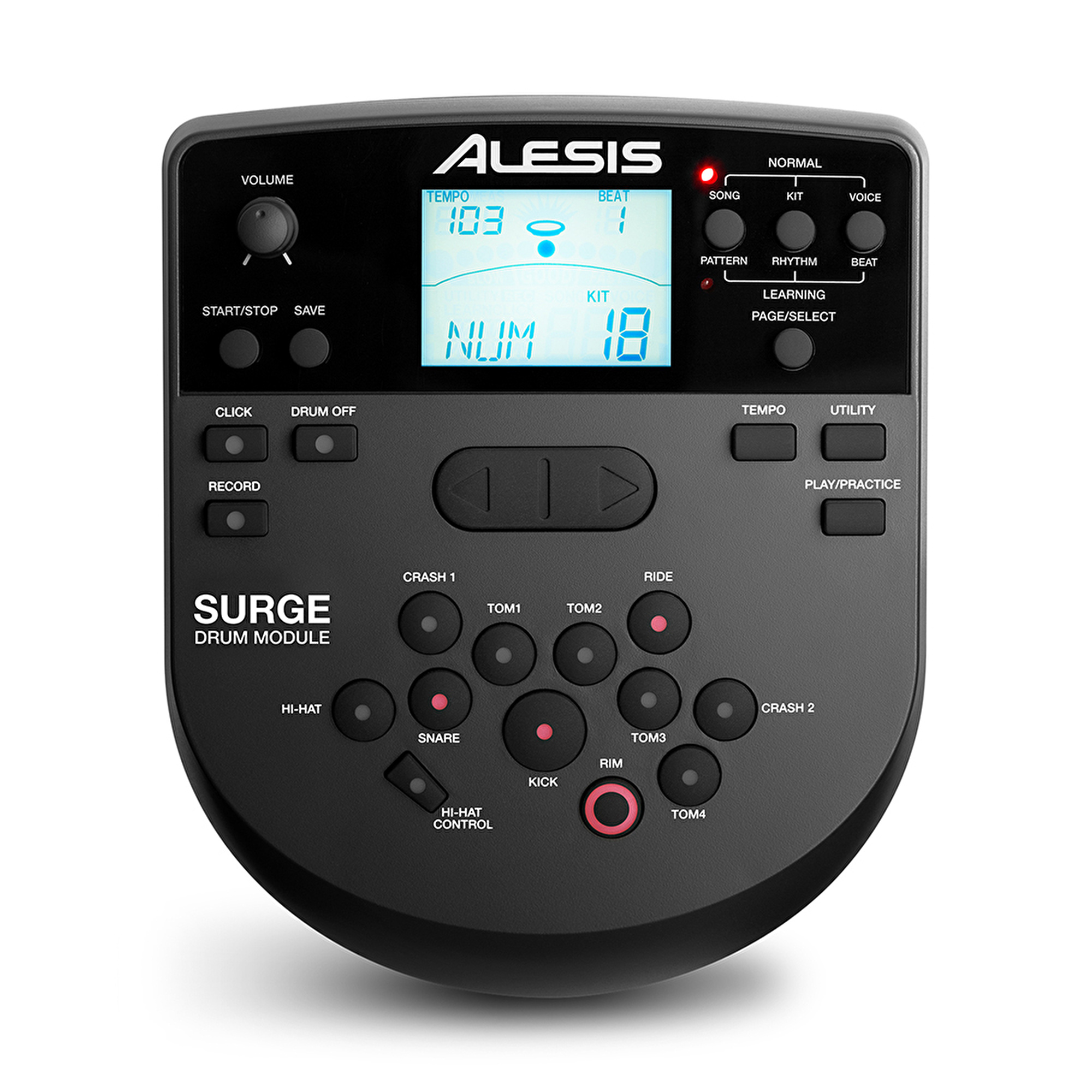 Alesis surge store kick drum