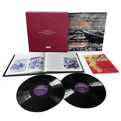 Luciano Pavarotti, Herbert von Karajan, Berliner Philharmoniker - Puccini: La Boheme (Limited Deluxe Edition)
