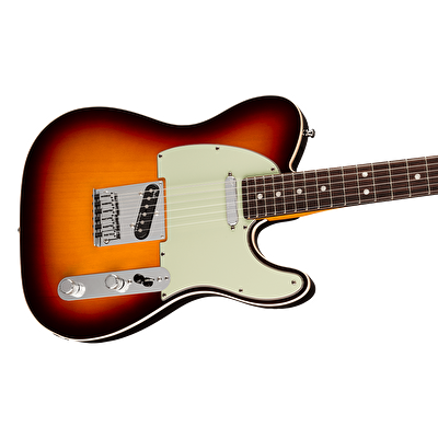 Fender American Ultra Telecaster Gülağacı Klavye Ultraburst Elektro Gitar