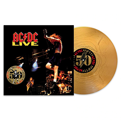 AC/DC - Live (50th Anniversary - Gold Nugget Vinyl)