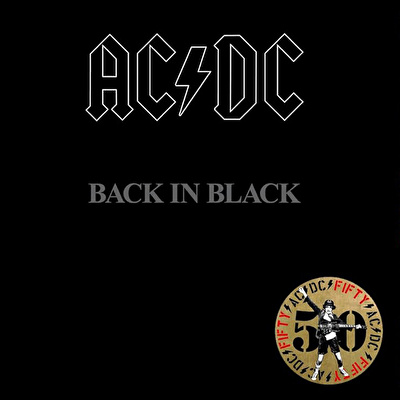 AC/DC - Back in Black (50th Anniversary - Black & White Swirl Vinyl)