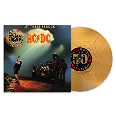 AC/DC - Let There Be Rock (50th Anniversary - Gold Vinyl)