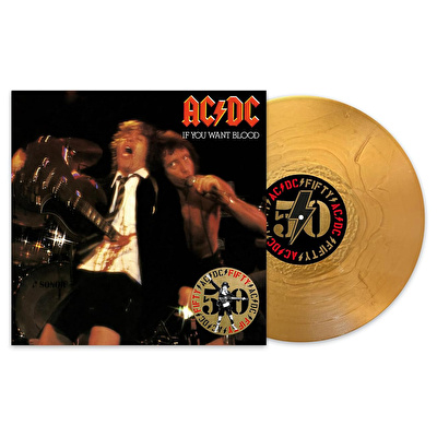 AC/DC - If You Want Blood You've Got It (50th Anniversary - Gold Vinyl)