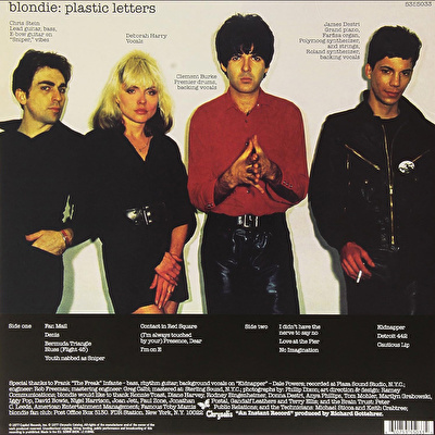 Blondie - Plastic Letters