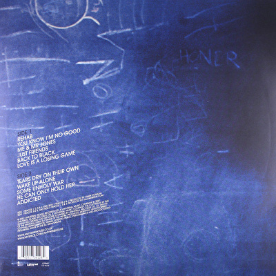 Amy Winehouse - Back To Black (Blue-Black Exclusive Vinyl)