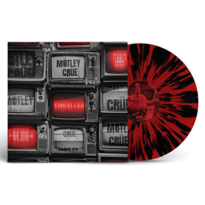 Mötley Crüe - Cancelled (Limited Edition Red W/ Black Splatter Vinyl) Single