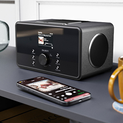 MAJORITY Bard Radyo Bluetooth Hoparlör Beyaz (Wifi)
