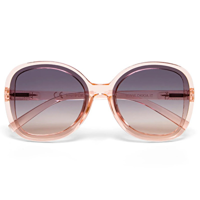 OKKIA Anna Butterfly Güneş Gözlüğü Brown/Pink
