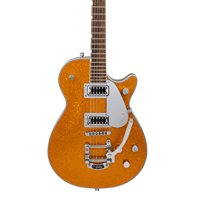 GRETSCH G5230T Electromatic Jet FT Single-Cut Bigsby Laurel Klavye Gold Sparkle Elektro Gitar