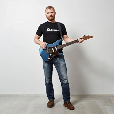 IBANEZ Logo T-Shirt Siyah