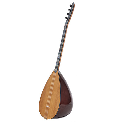 Çınar Ağacı Gövde Sedef Klavye Kısa Sap Bağlama