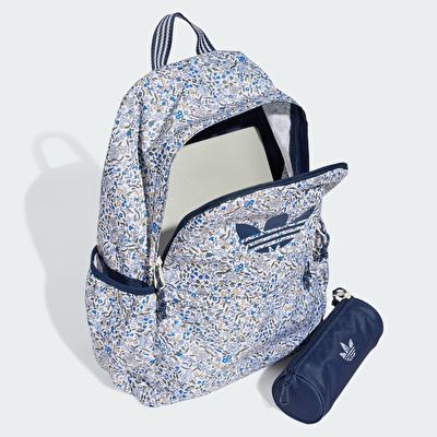 ADIDAS Originals X Liberty London Kids Kalem Kutulu Sırt Çantası - Night Indigo