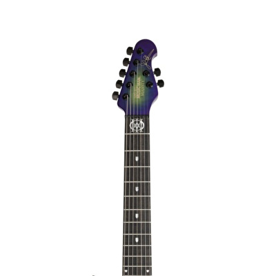 Music Man BFR Limited Edition Majesty 7 String Abanoz Klavye Arctic Aurora Elektro Gitar