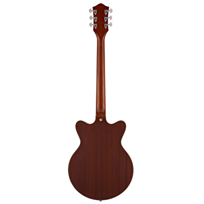 Gretsch G2655T-P90 Streamliner Center Block Jr. Double-Cut P90 w/BigsbyLaurel Klavye Two-Tone Sahara Metallic and Vintage Mahogany Stain Elektro Gitar
