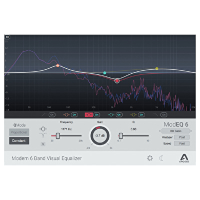 APOGEE Mod EQ 6 EQ plugin