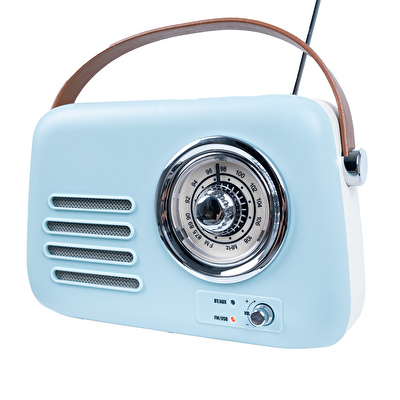KOZMOS FB-R303-BL Retro Radyo ve Bluetooth Hoparlör