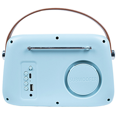 KOZMOS FB-R303-BL Retro Radyo ve Bluetooth Hoparlör