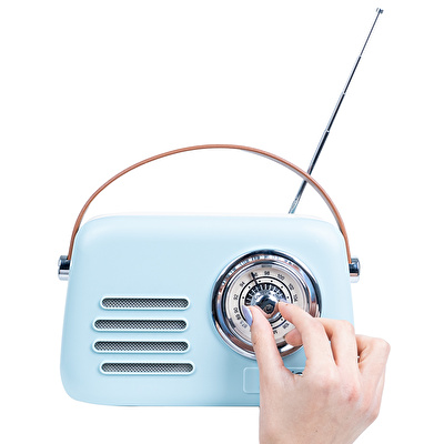 KOZMOS FB-R303-BL Retro Radyo ve Bluetooth Hoparlör