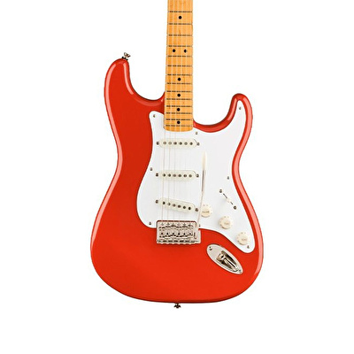 Squier Classic Vibe '50s Stratocaster Akçaağaç Klavye Fiesta Red Elektro Gitar