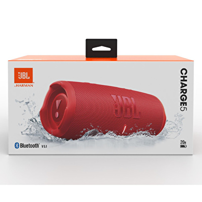 JBL Charge5 Bluetooth Hoparlör Kırmızı