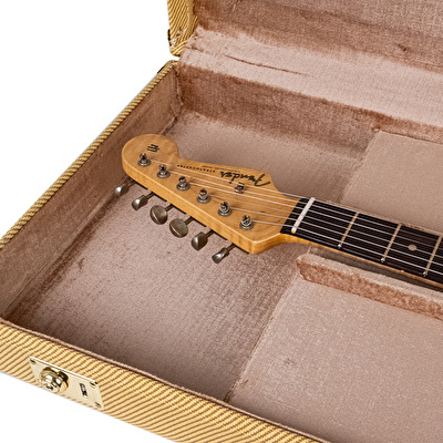 Fender Custom Shop Limited Edition 1959 Special Stratocaster Journeyman Relic Aged Olympic White Elektro Gitar