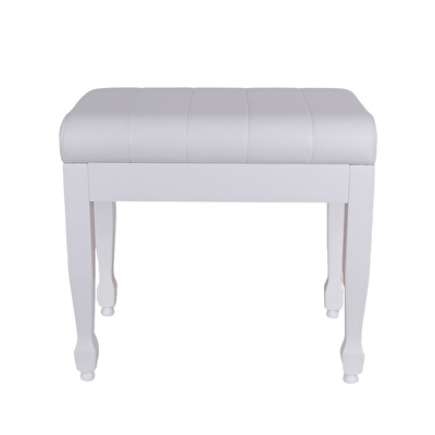 KOZMOS KPB-015-WHP / Beyaz Piyano Taburesi