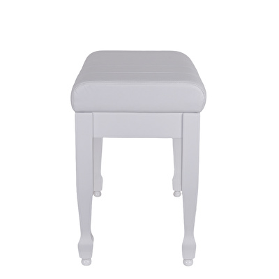 KOZMOS KPB-015-WHP / Beyaz Piyano Taburesi