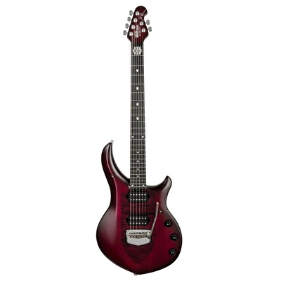 Music Man John Petrucci Majesty 6 Abanoz Klavye Amaranth Red Elektro Gitar