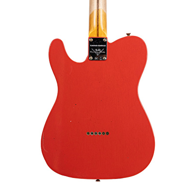 Fender Custom Shop Limited Edition 1950's Telecaster Journeyman Relic Aged Fiesta Red Elektro Gitar