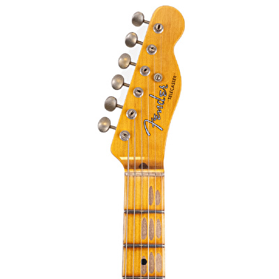 Fender Custom Shop Limited Edition 1950's Telecaster Journeyman Relic Aged Fiesta Red Elektro Gitar